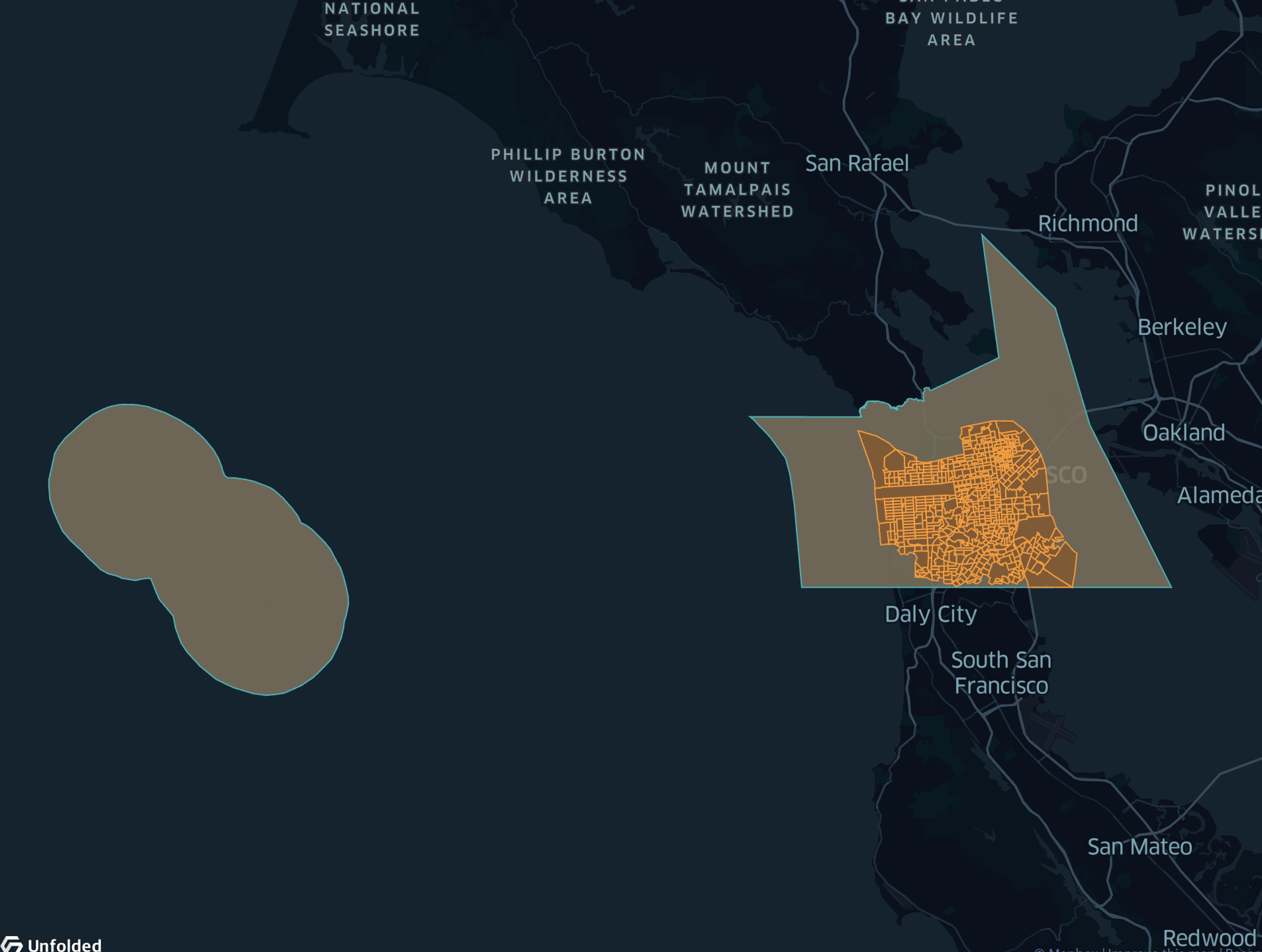 San Francisco ST_Contains